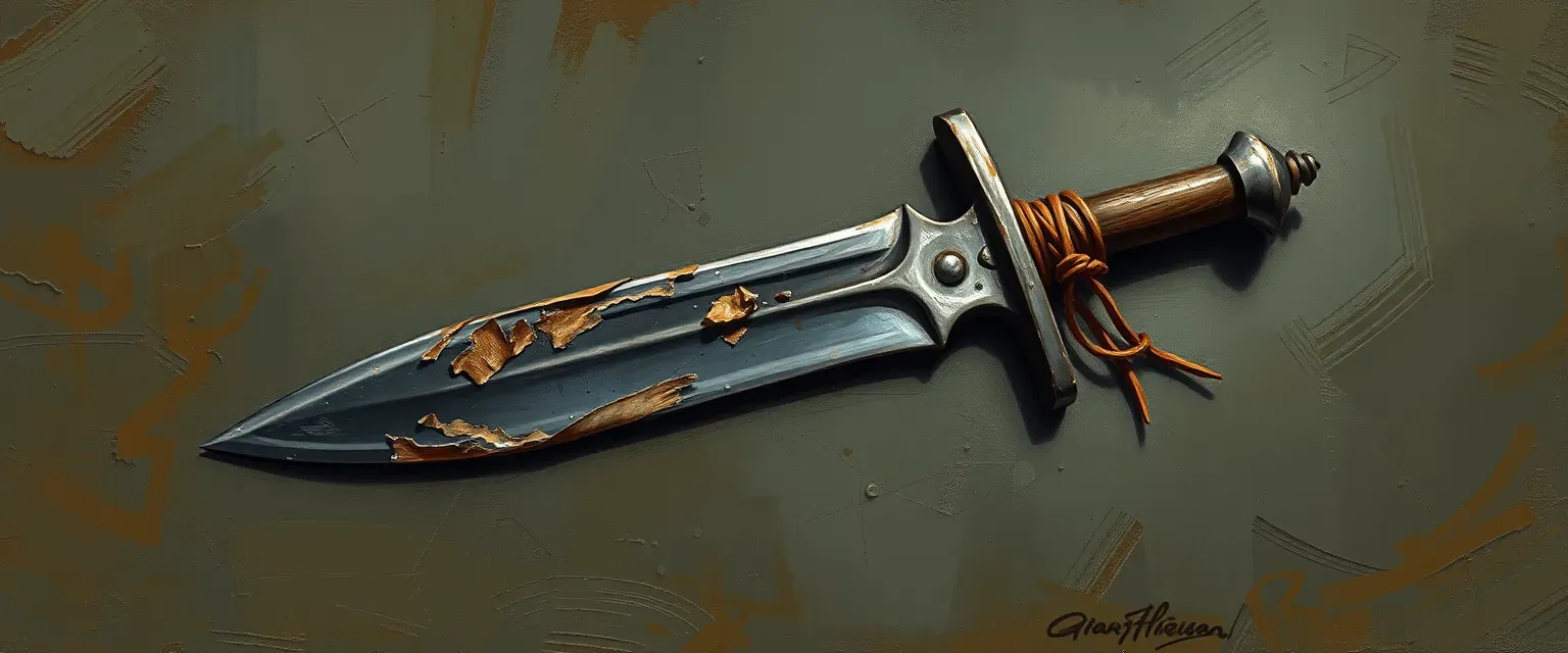 Worn Iron Dagger
